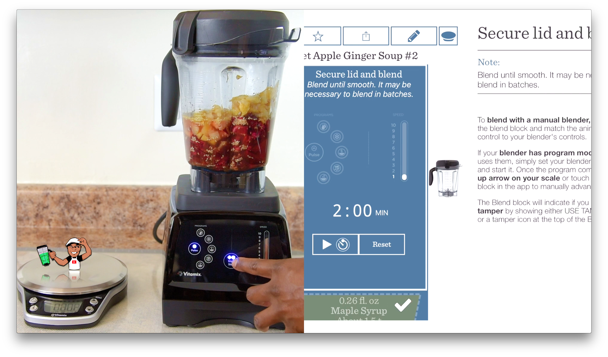 Vitamix Perfect Blend Bluetoothキッチンスケール All New Vitamix Perfect Blend Scale Review — Blending With